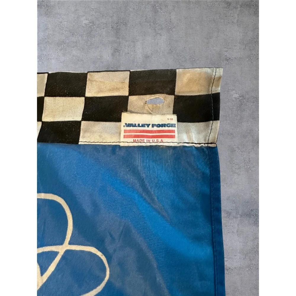 HTF Vintage 90's NASCAR Richard Petty Flag Blue STP #43 Racing 40x28 Banner